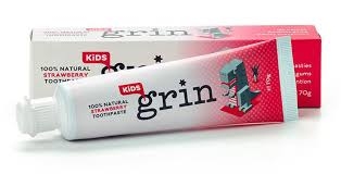 Grin Toothpaste Kids Strawberry 70g