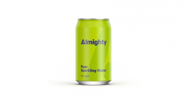 Almighty Sparkling Water Pear 330ml