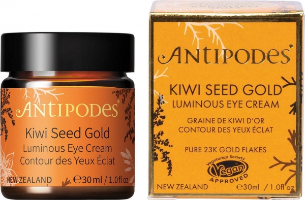 Antipodes Kiwi Seed Gold Luminous Eye Cream 30ml