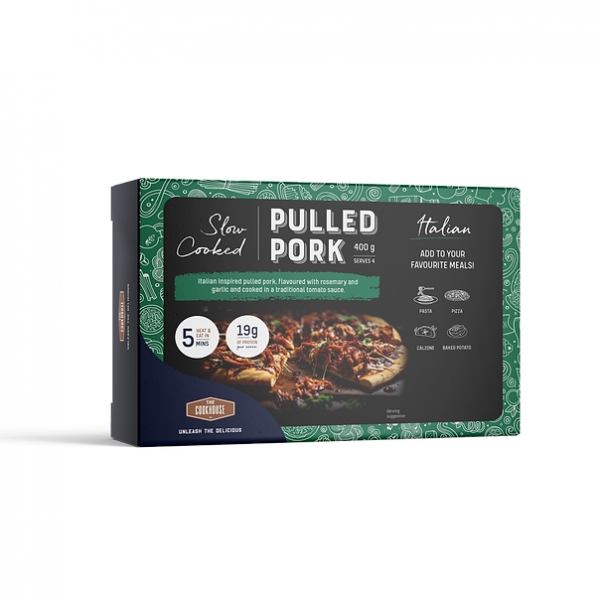 Cookhouse Pulled Pork Italian 400g