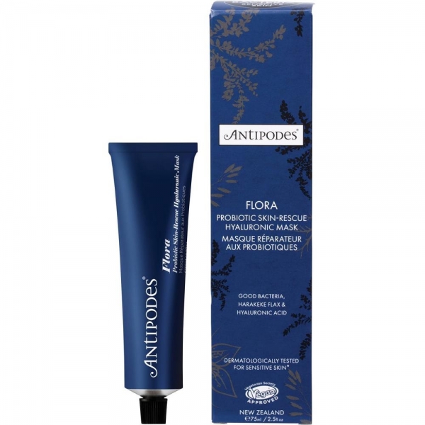 Antipodes Flora Probiotic Skin Rescue Hyaluronic Mask 75ml