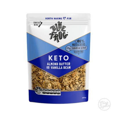 Blue Frog Keto Cereal Almond Butter & Vanilla Bean 300g