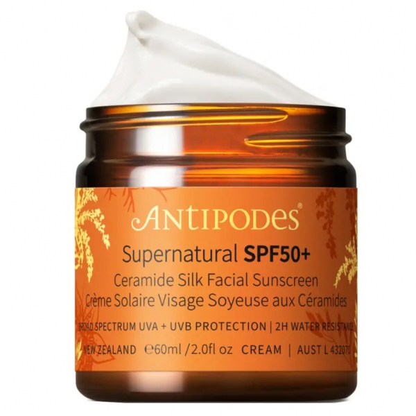 Antipodes Supernatural Ceramide Sunscreen SPF 50+ 60ml