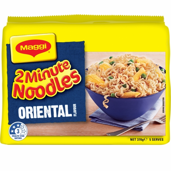 Maggi 2 Minute Noodles Oriental 5 Pack