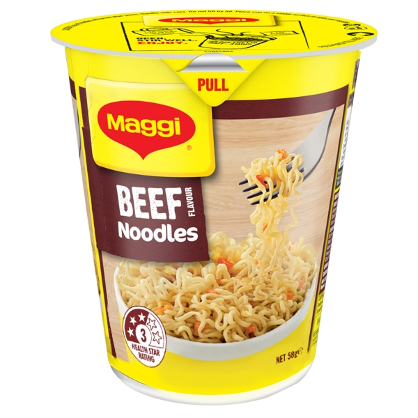 Maggi Cup Noodle Beef 58g