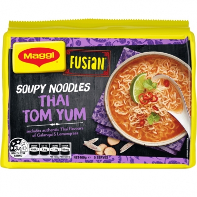 Maggi 2 Minute Noodles Thai Tom Yum 5 Pack