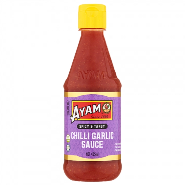 Ayam Sauce Chilli Garlic Squeeze 435ml