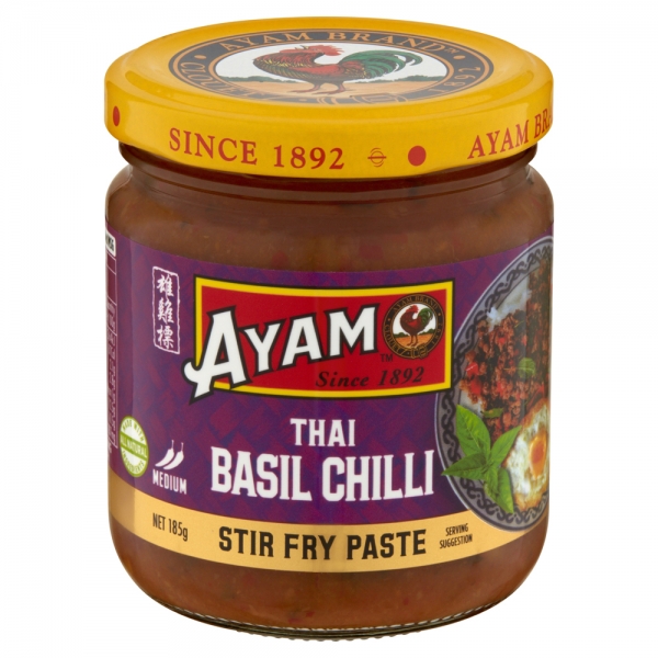 Ayam Thai Basil Chilli Paste 185g