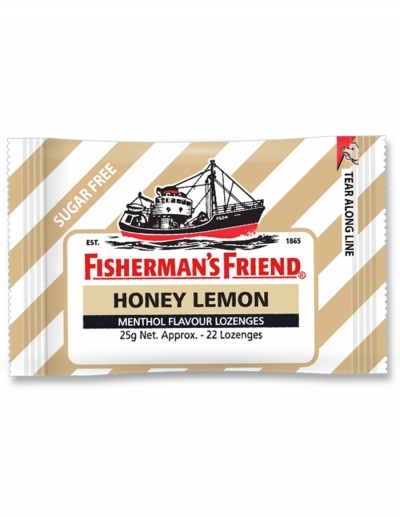 Fishermans Friend Honey & Lemon Lozenges Sugar Free 25g